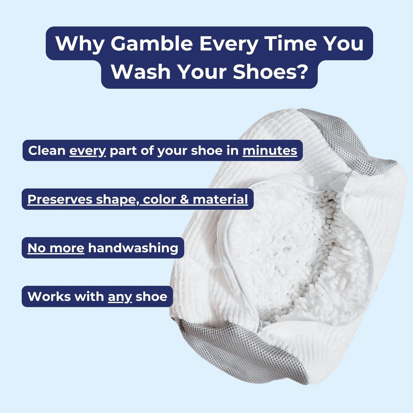 FreshStep™ Shoe Laundry Bag - Revivs