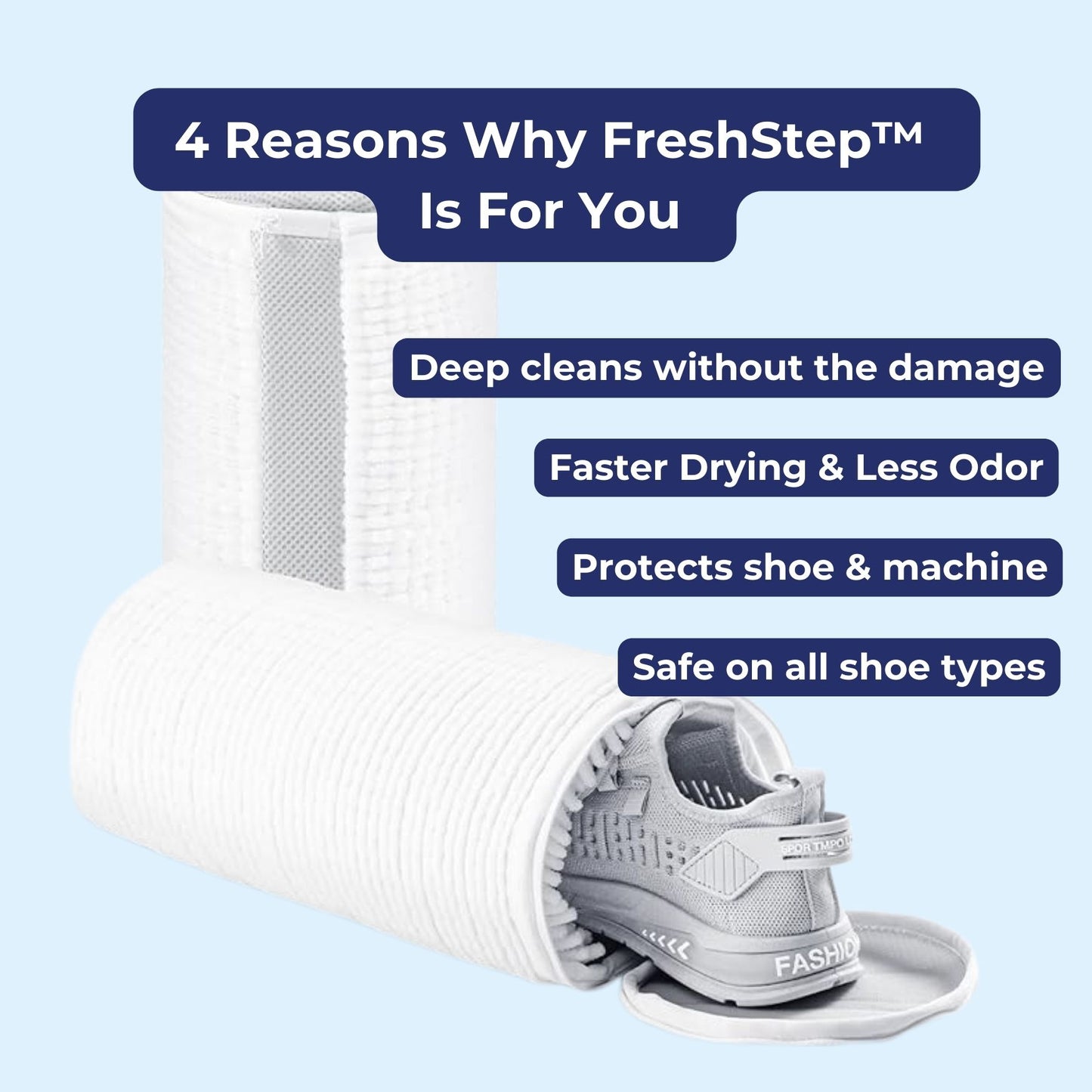 FreshStep™ Shoe Laundry Bag - Revivs